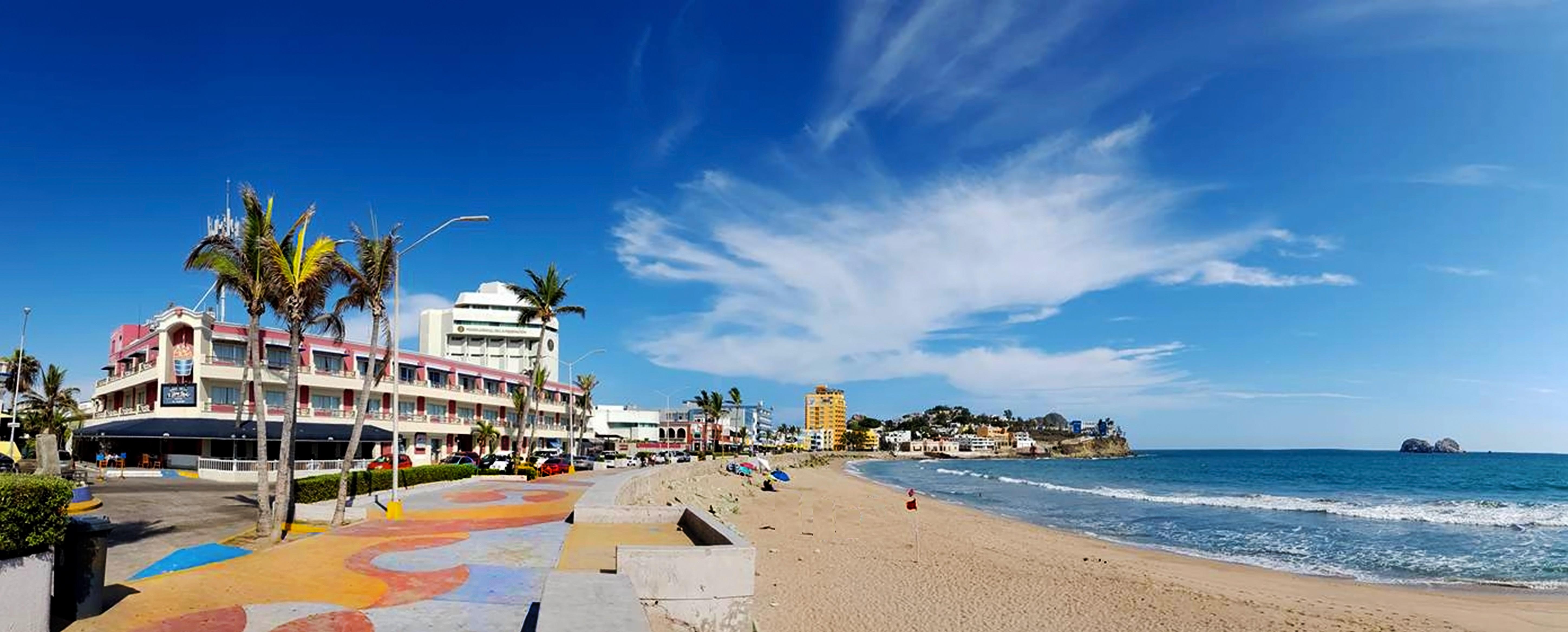 Hotel La Siesta Malecon Mazatlán Exterior foto