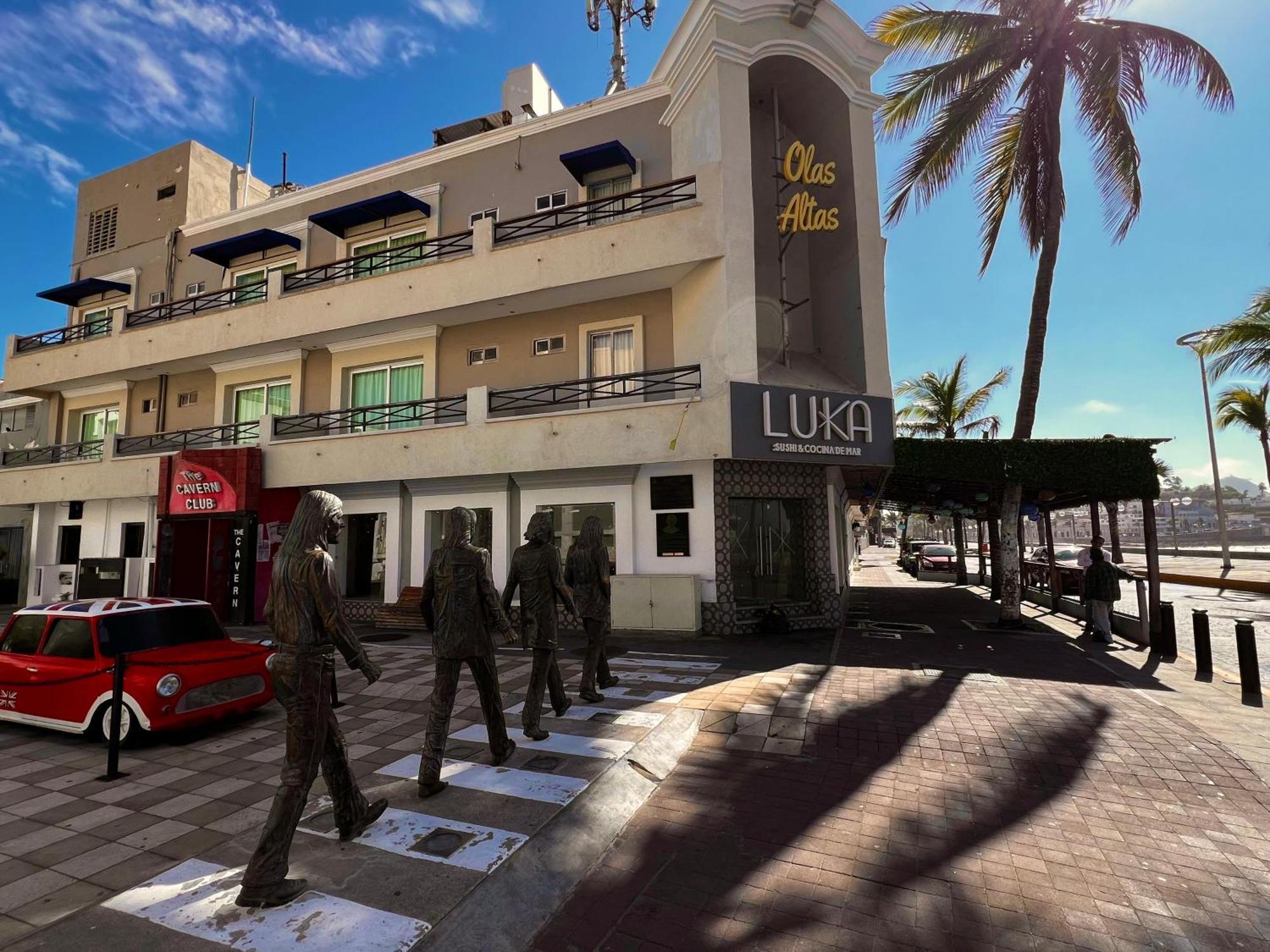 Hotel La Siesta Malecon Mazatlán Exterior foto